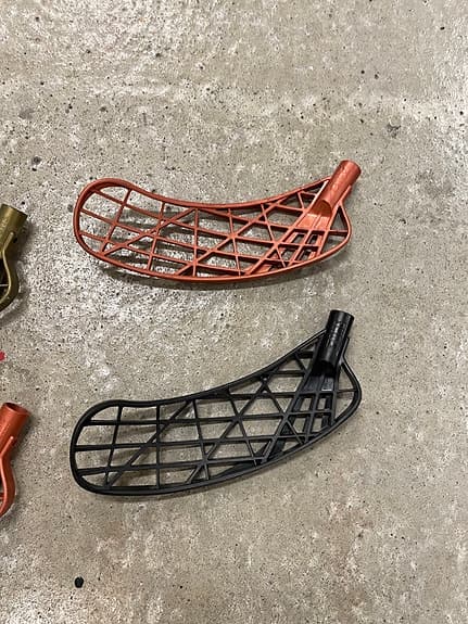 Innebandyklubba blad flera färger