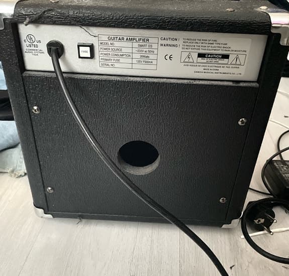 Silvertone smart IIIs gitarr förstärkare