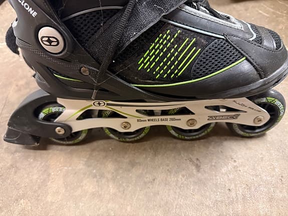 Nya No fear roller skates rullskridskor