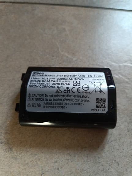 Nikon EN‑EL18 kamerabatteri