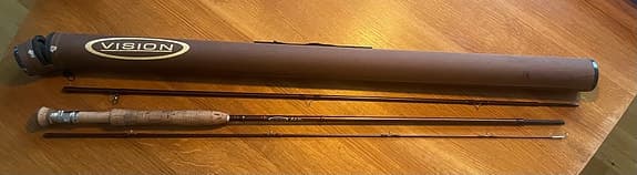 Vision Cult Fiber flugspö glasfiber 7´6´´, klass 5-6, tredelat