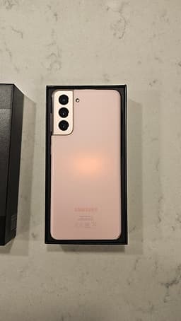 Samsung Galaxy S21 5G mobiltelefon 128 GB rosa
