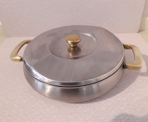 Vintage traktörpanna  med lock från Gense  Design. Karl- Arne Breger