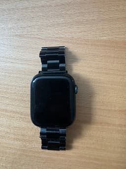 Apple Watch Series 7 smartklocka 45 mm aluminium svart vi