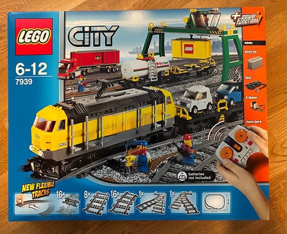 Lego City 7939 godståg byggset