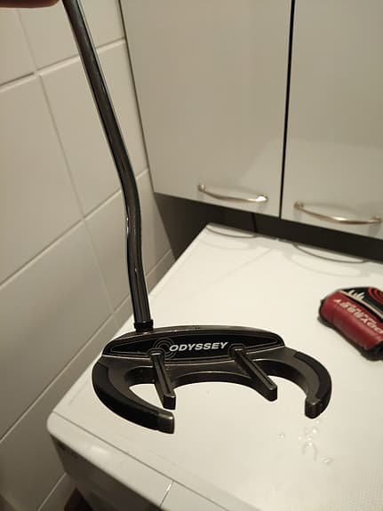 Odyssey White hot sabertooth putter