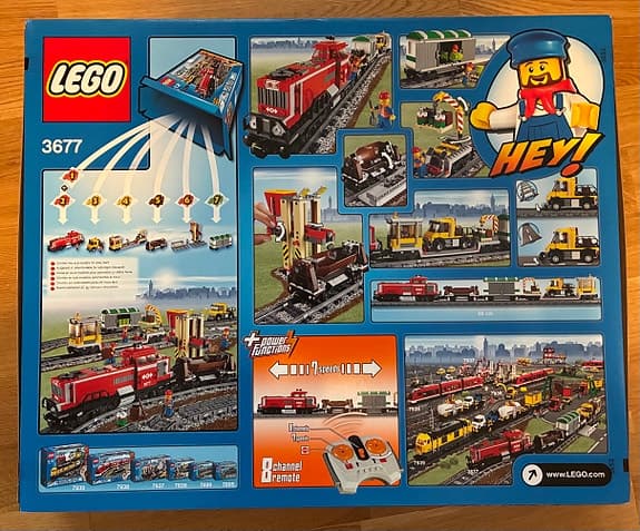 LEGO City tågset 3677