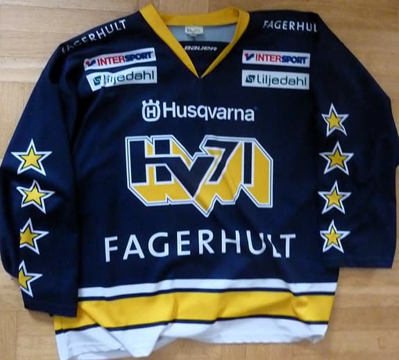 matchtröja för ishockeylaget HV71