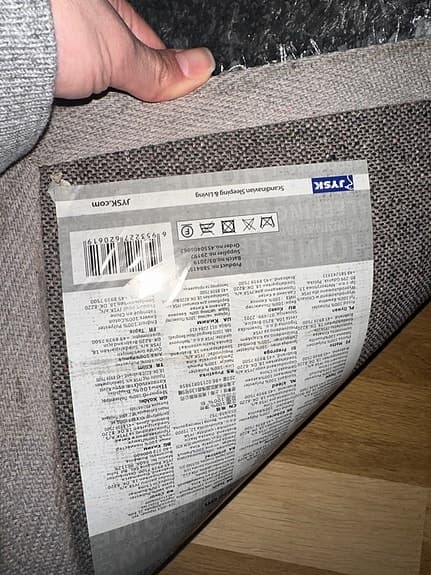 BIRK matta från JYSK – 160*230 cm – Grå ✨