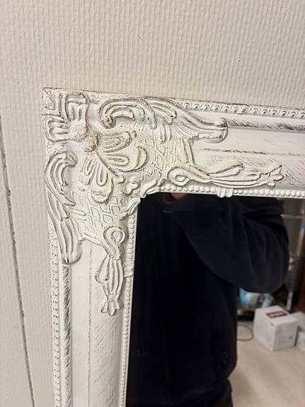 Golvspegel ikea. Dokorativ ram.