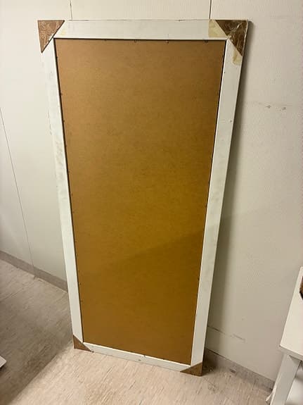 Golvspegel ikea. Dokorativ ram.