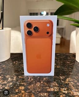 Apple iPhone 17 mobiltelefon 256 GB orange