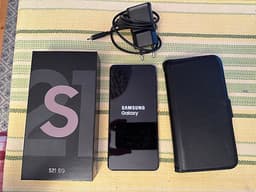 Samsung Galaxy S21 5G mobiltelefon 128 GB svart