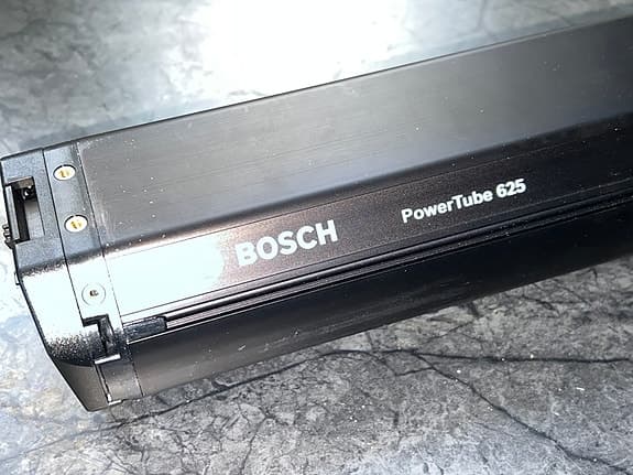 Bosch PowerTube 625 batteri till elcykel svart