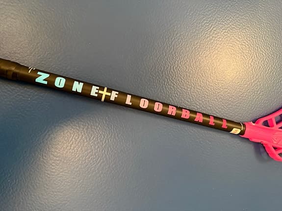 Zone Floorball Air JR HYPERLIGHT F35 innebandyklubba junior svart/rosa