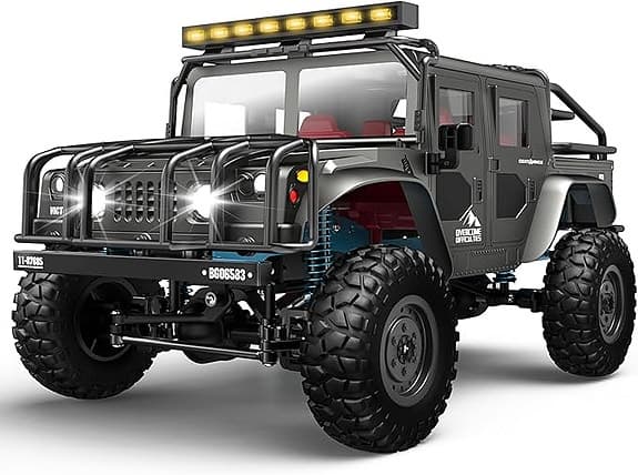 Radiostyrd RC Jeep 2.4GHz – Kraftfull Terrängbil med LED