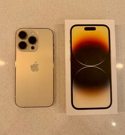 Apple iPhone 14 Pro mobiltelefon 128 GB guld