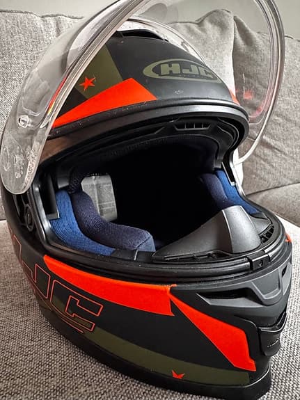 HJC IS-17 Armada Mc hjälm, som ny, strlk S 56