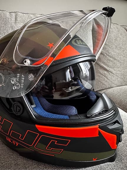 HJC IS-17 Armada Mc hjälm, som ny, strlk S 56