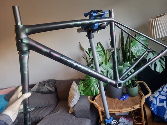 S-Works Aethos Obsidian/Abalone/Obsidian storlek 52