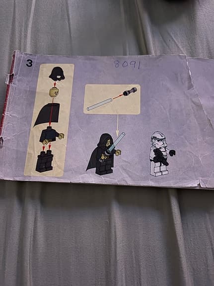 LEGO Star Wars 8091 Republic Swamp Speeder (8091