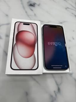 Rosa Apple iPhone 15 mobiltelefon 128 GB