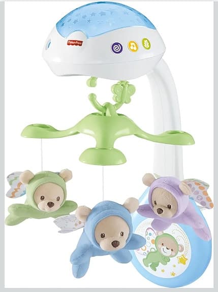Mobil säng / Fisher-Price Butterfly Dreams spjälsängsmobil med ljus och musik
