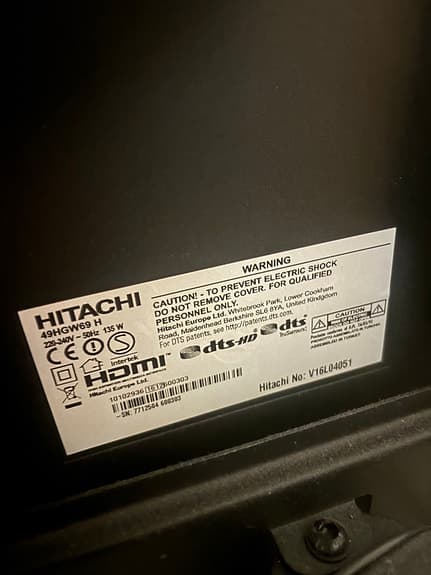 Hitachi TV