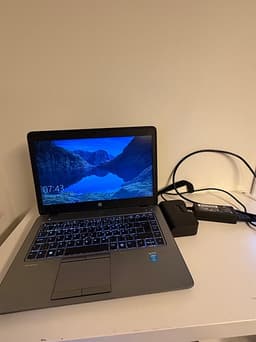 HP bärbar dator 14 tum silver