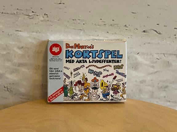 Don Martin's Kortspel, Alga, 1988, MAD, komplett i fint skick!