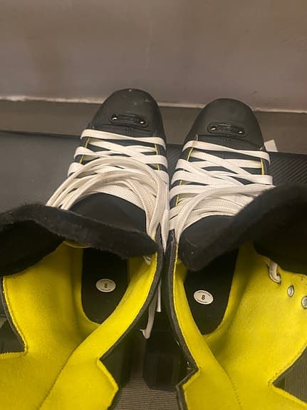 Bauer rullskridskor inlines storlek 43 svart gul