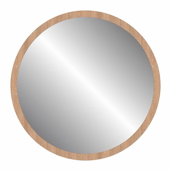 Spegel Incado Woody Wood, Ø106 cm