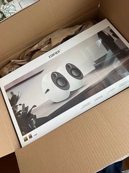 Edifier e25HD Black – Hi-Res-högtalare (oöppnad)