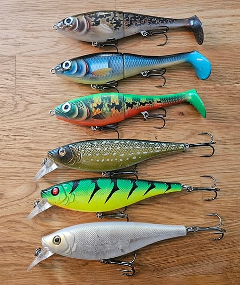 Savage Gear SG6 , Westin W3 Powerstrike + Beten