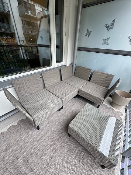 Loungeset, 5 delar
