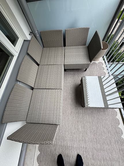 Loungeset, 5 delar