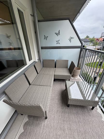 Loungeset, 5 delar
