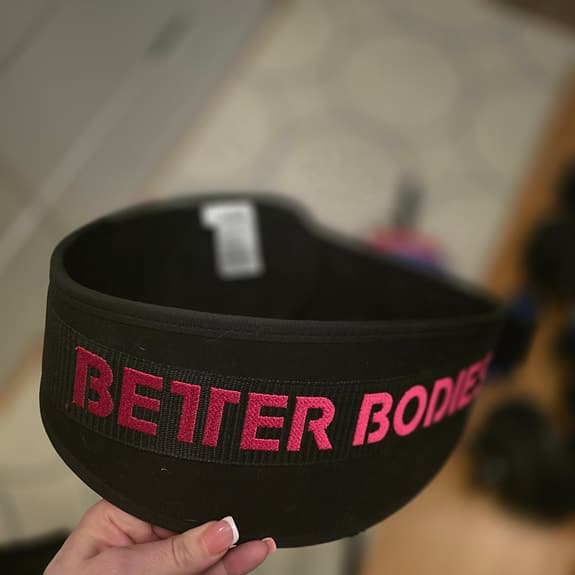 Better Bodies oanvänt viktbälte L