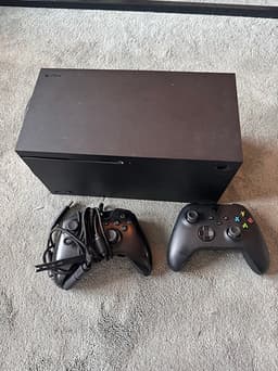 Microsoft Xbox Series X spelkonsol svart