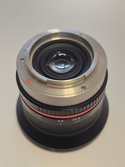 Samyang 12mm 1:2 Fuji X Vidvinkel i mycket bra skick