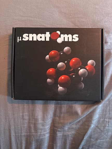 Snatoms (µSnatoms) – Magnetiskt Molekylbyggarset – Komplett – Nyskick