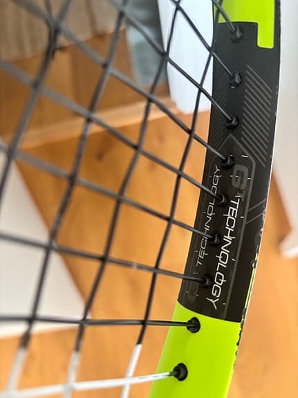 Babolat Pure Aero tennisracket gul/svart junior