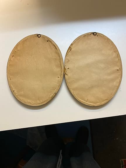 &Tradition ovala väggtavlor par