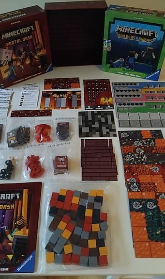 Minecraft: Portal Dash Brädspel | Nyskick & Ospelat | Ravensburger