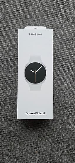 Samsung Galaxy Watch8 smartklocka vit
