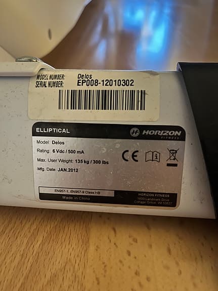 Horizon Delos crosstrainer