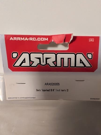 Arrma Kraton 8S BLX Dboots "Copperhead2 SB MT" Tire & Inserts (2st)