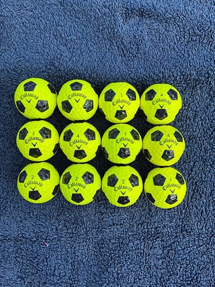 1 dussin Callaway ChromeSoft Truvis