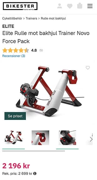 Elite Force cykeltrainer