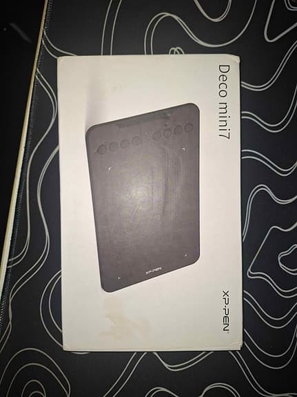 Deco mini7 ritplatta svart